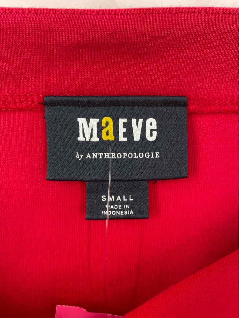 Size S MAEVE Fuschia Cotton Sweater