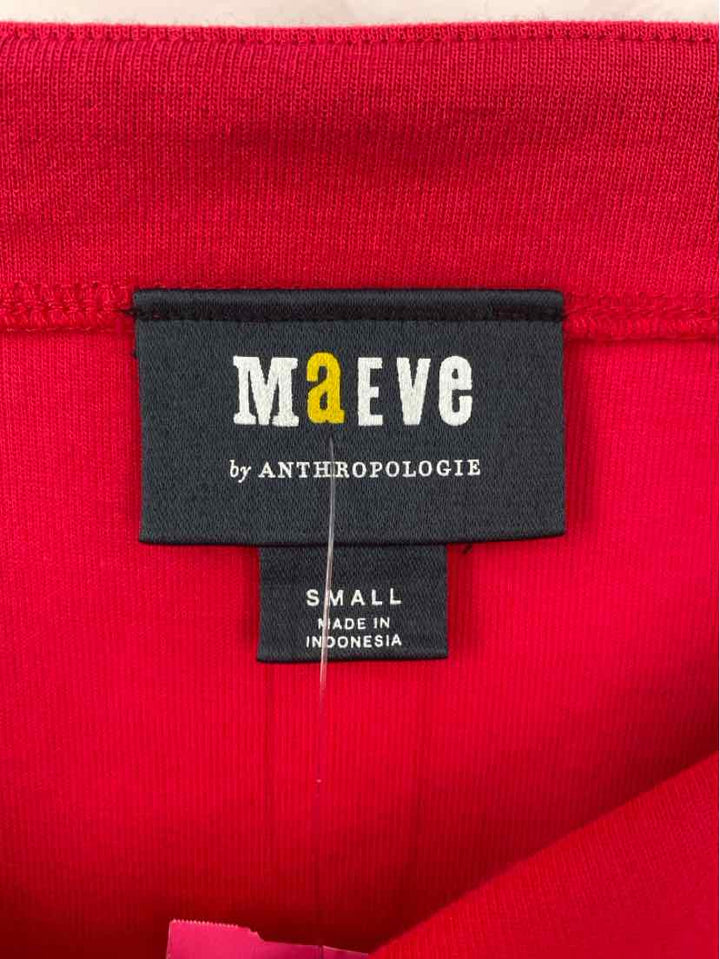 Size S MAEVE Fuschia Cotton Sweater