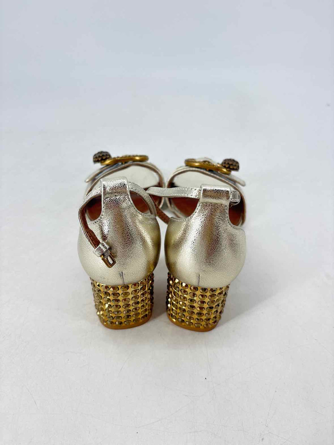 Shoe Size 40 Kurt Geiger Silver Leather Pumps