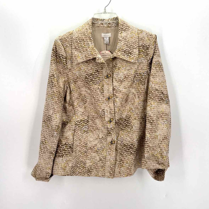 Size M Chico's Tan Jacket