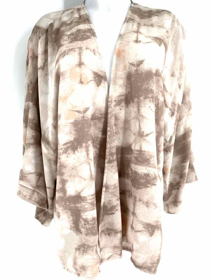 Size L Tan Cardigan