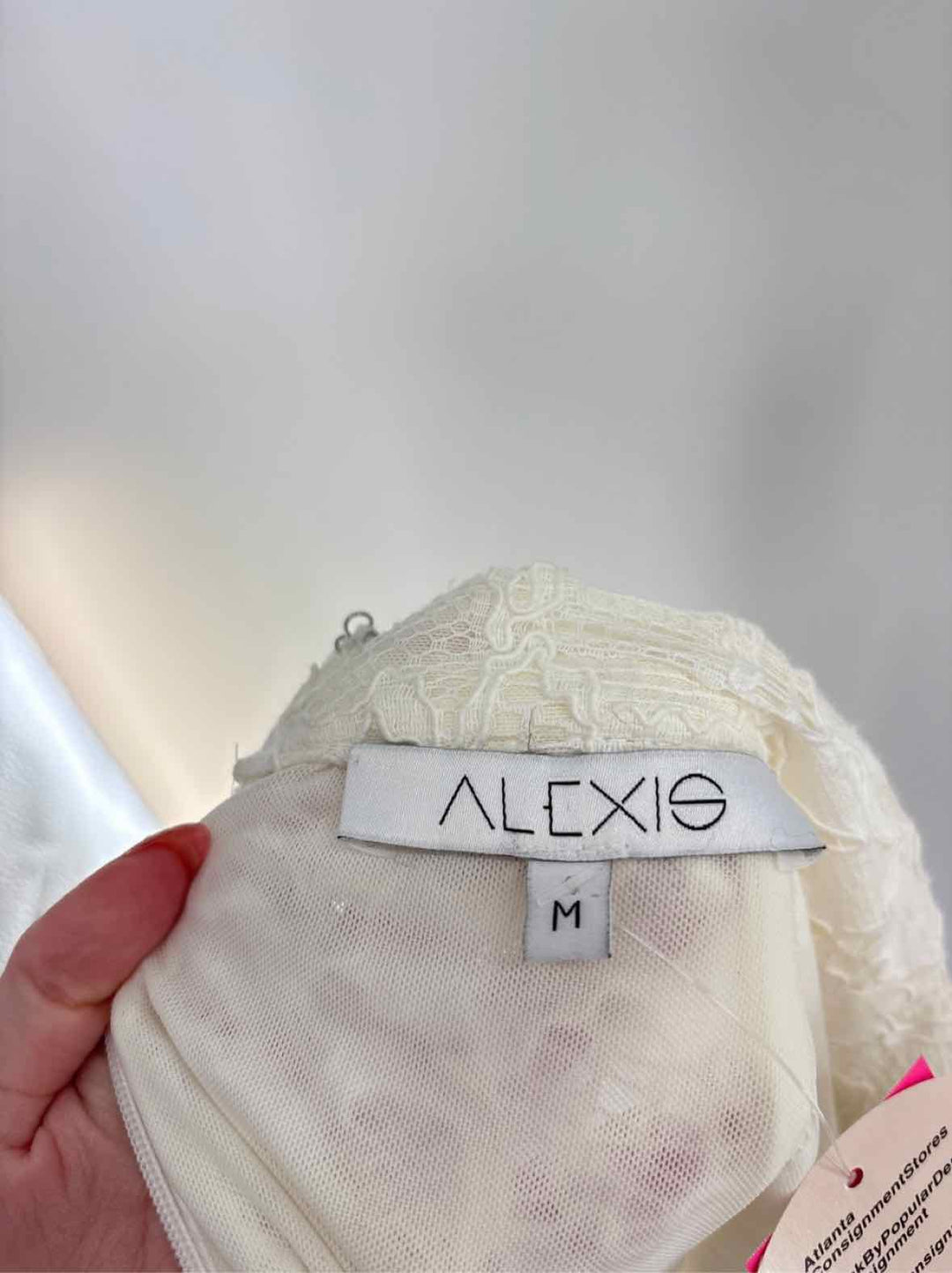 Size M ALEXIS Cream Skirt