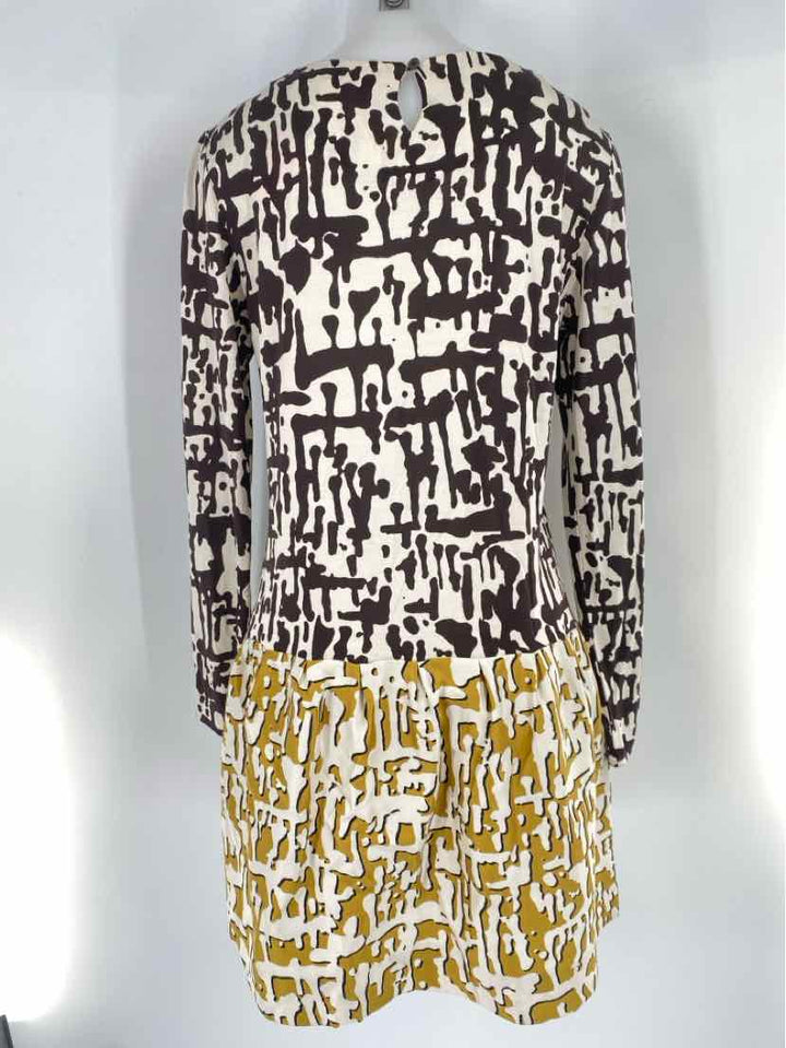 Size 12 DIANE VON FURSTENBERG Mustard Pants