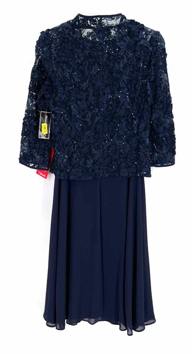 Size 6 JESSICA HOWARD Navy Lace PROM
