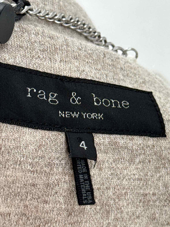 Size 4 RAG & BONE Beige Luxury - Blazer