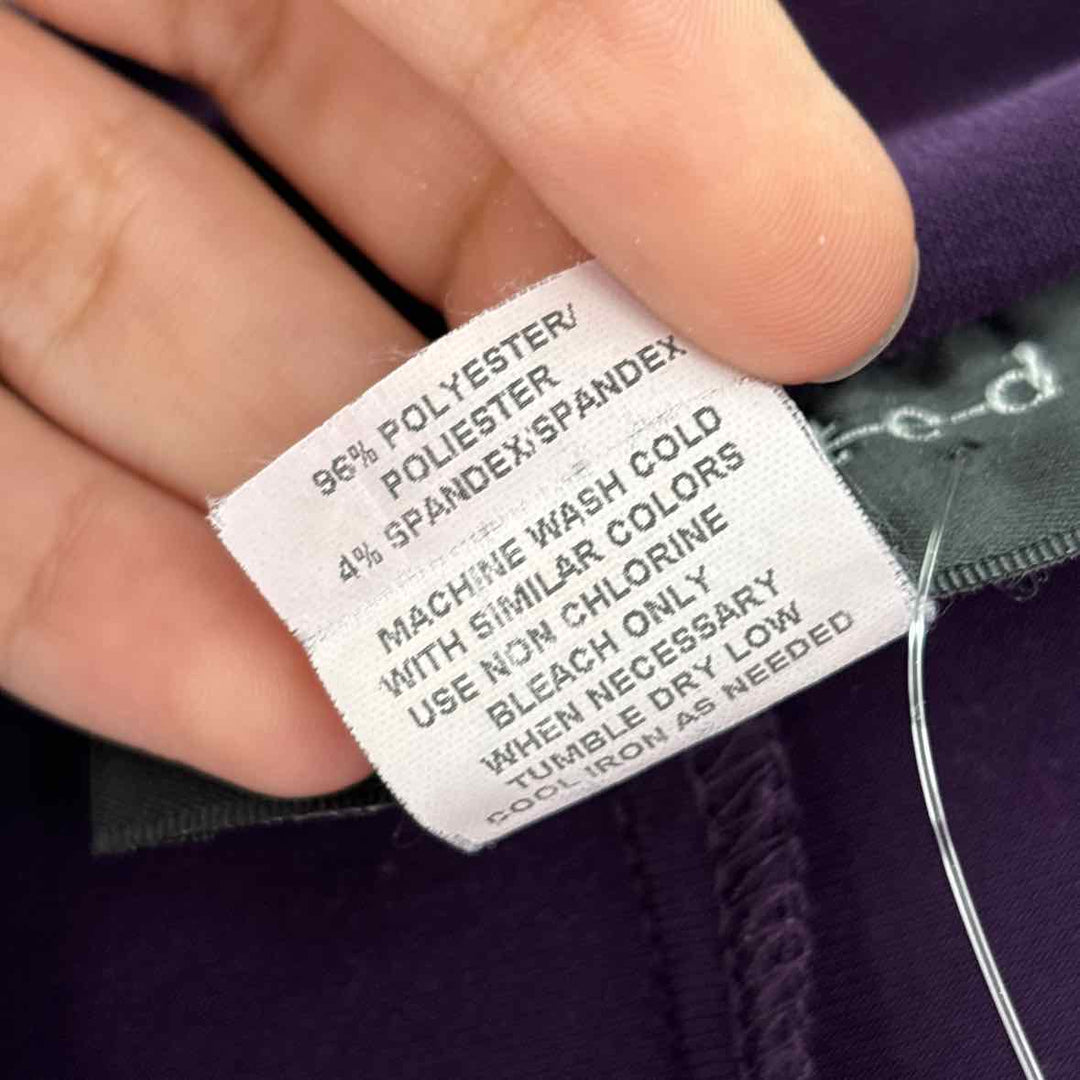 Size 14 CONNECTED APPAREL Purple Dress