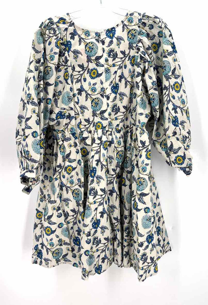 Size L White Cotton Dress