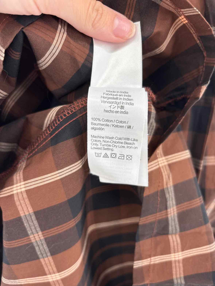 Size L J Crew Brown Dress