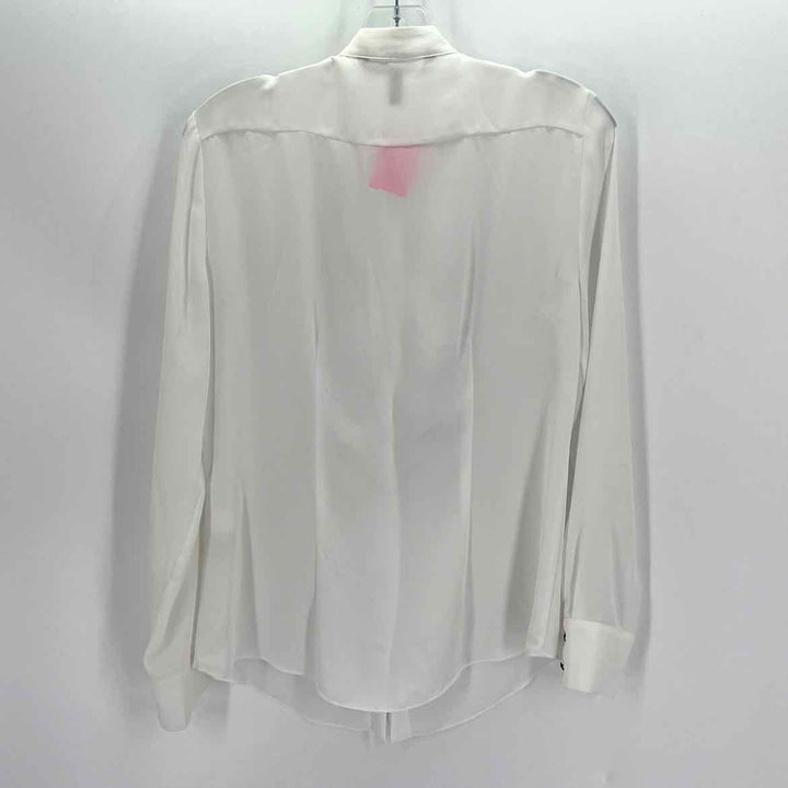Size 6 White House Black Market White Shirt