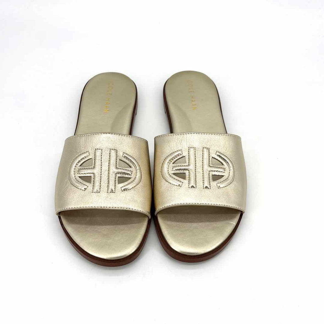 Shoe Size 7.5 Cole Haan Gold Sandals
