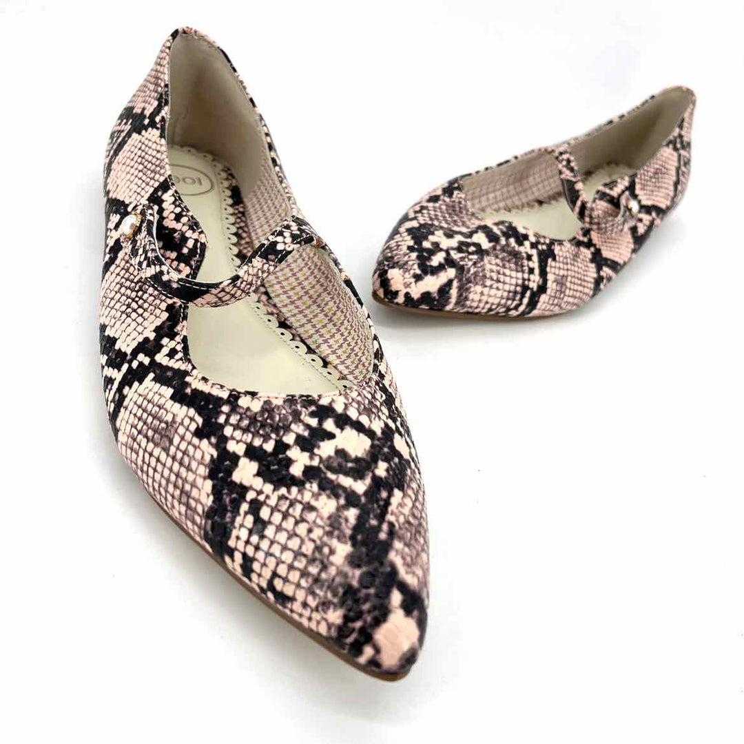 Shoe Size 10 1901 Pink Leather Flats
