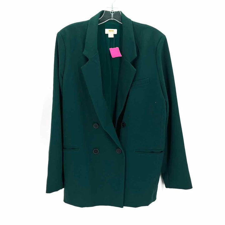 Size 10 MAEVE Green Blazer