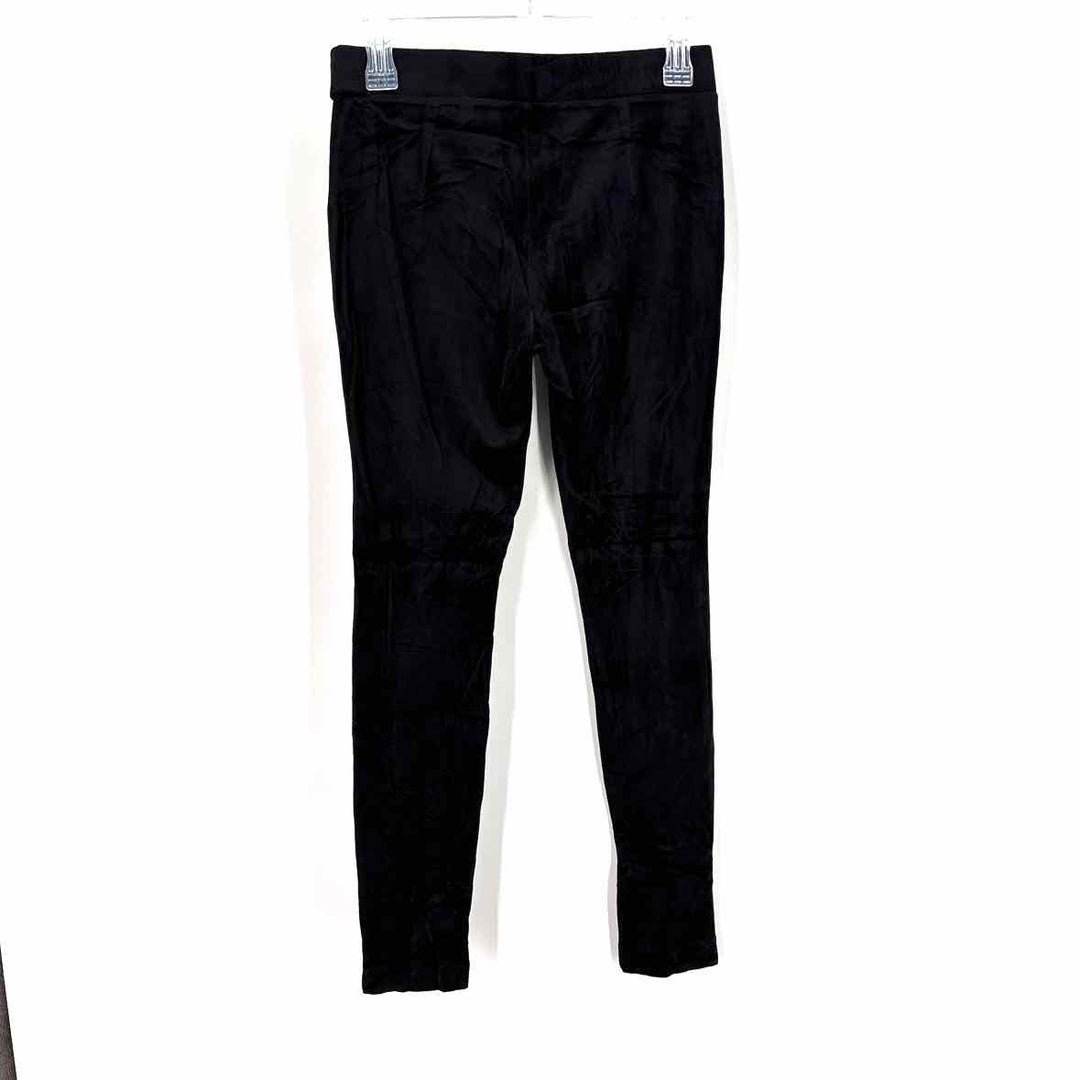 Size M THEORY Black Velvet Pants
