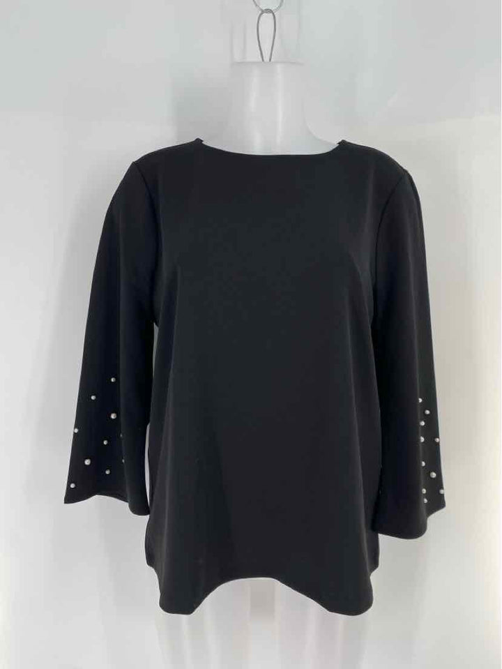 Size L Ann Taylor Black Shirt