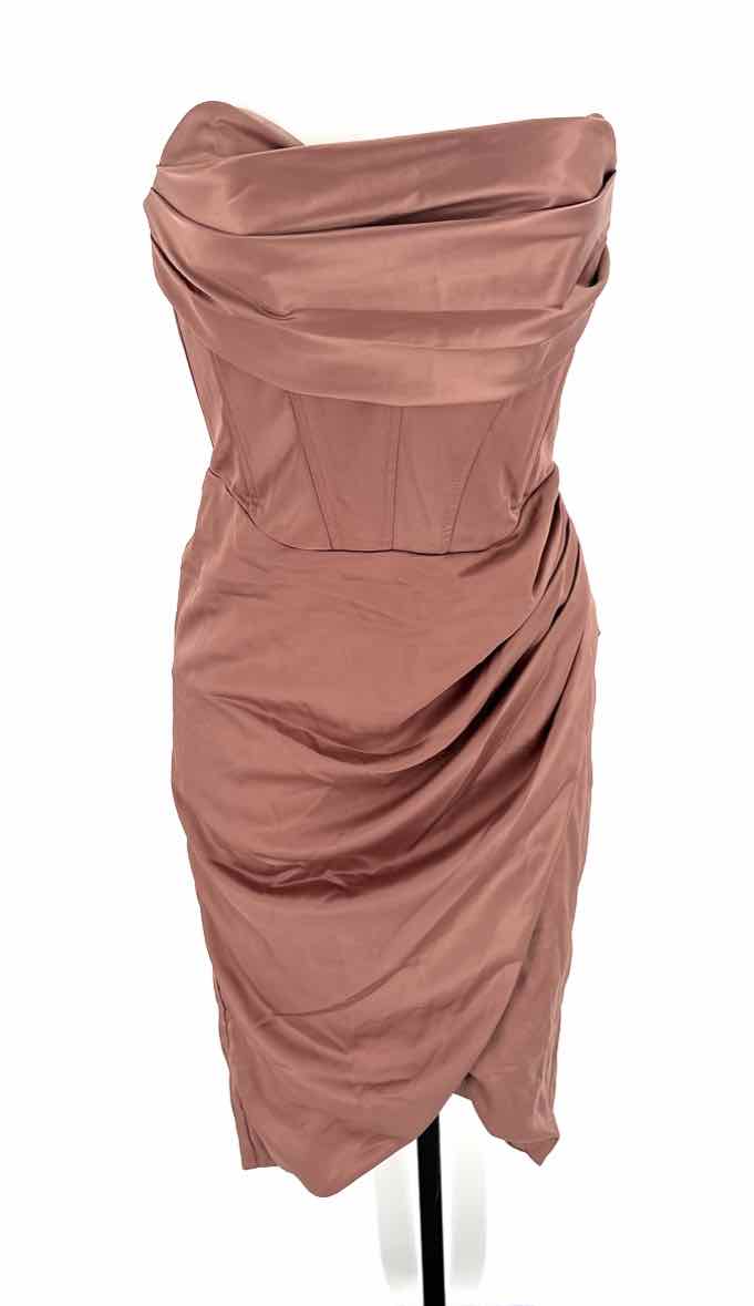 Size 4 Bardot Blush Satin Dress