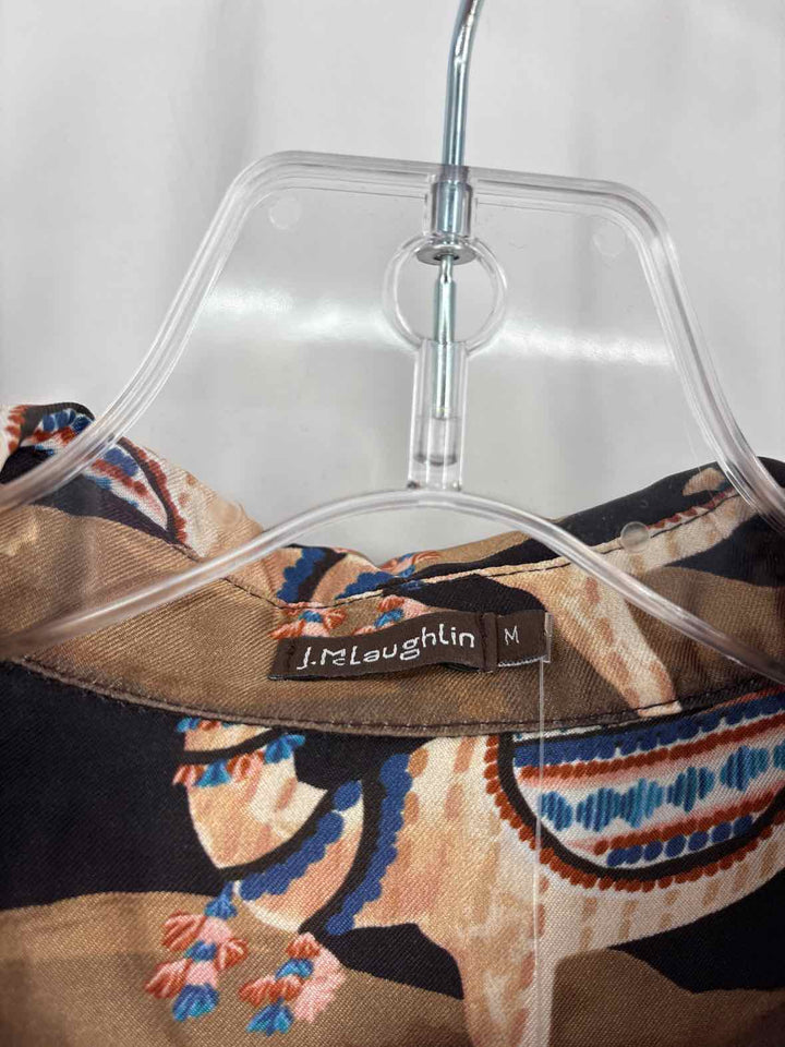 Size M J MCLAUGHLIN Brown Shirt
