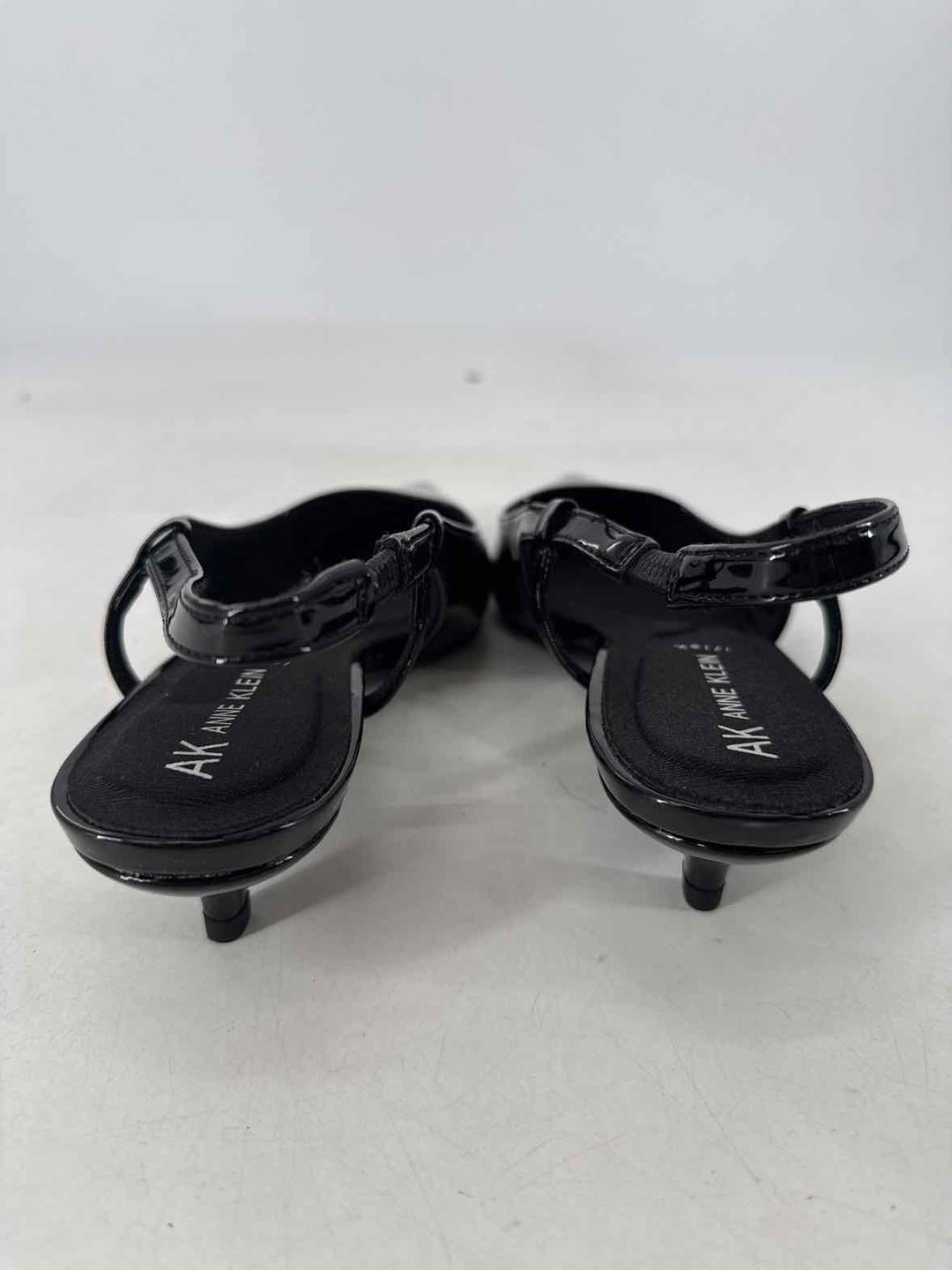 Shoe Size 7.5 Anne Klein Black PATENT Pumps