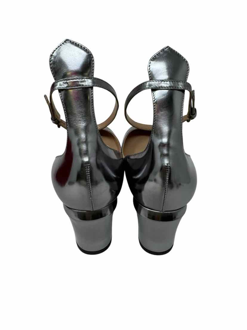 Shoe Size 41 VALENTINO Silver Pumps