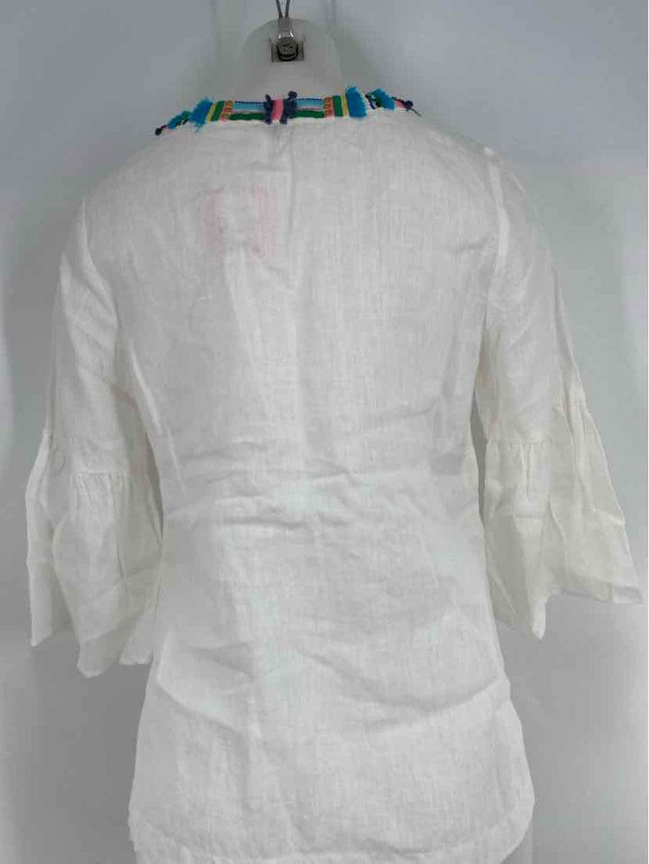 Size S Talbots White Linen Shirt