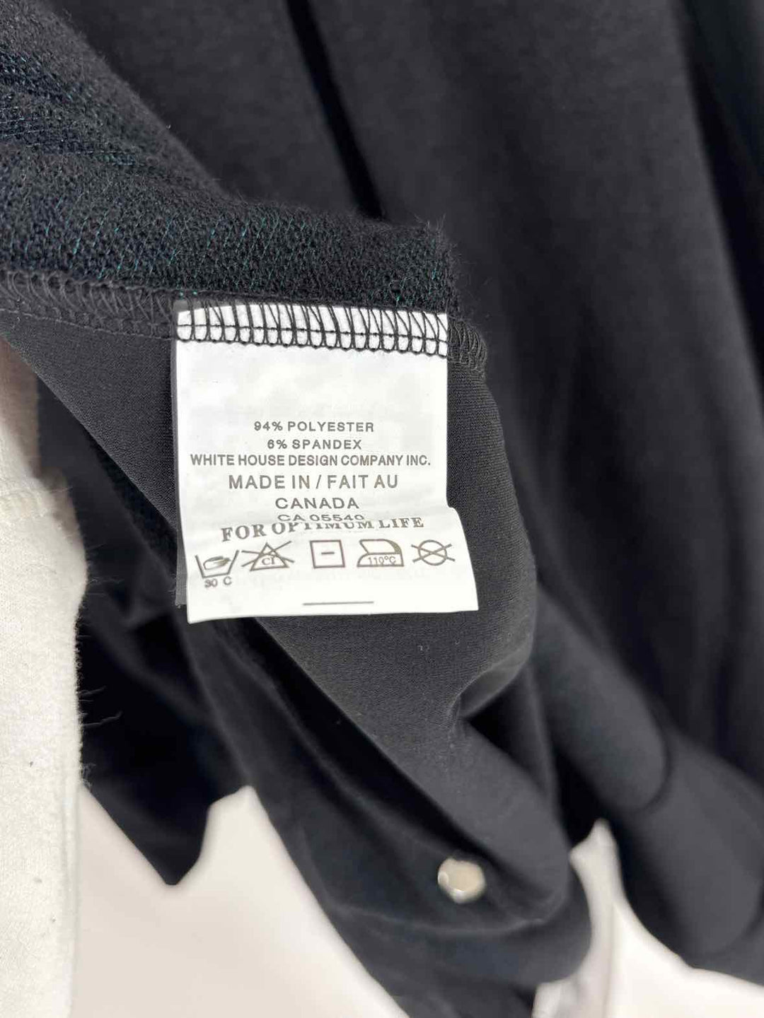 Size L SYMPLI Black Cardigan