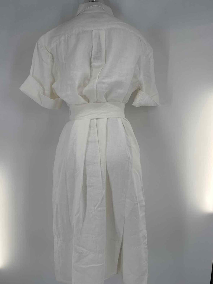 Size 8 RALPH LAUREN White Dress