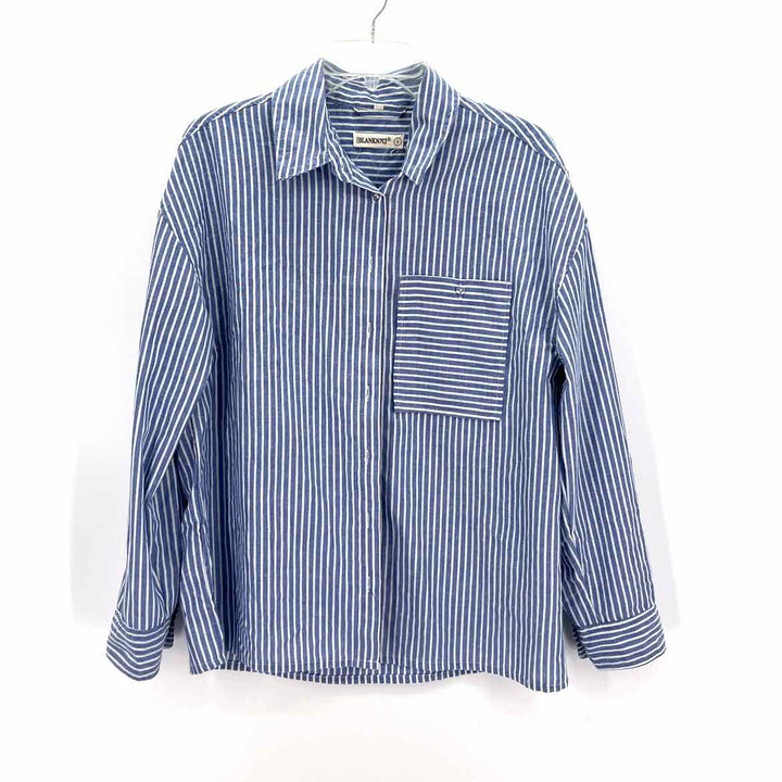 Size S BLANK NYC Blue Shirt