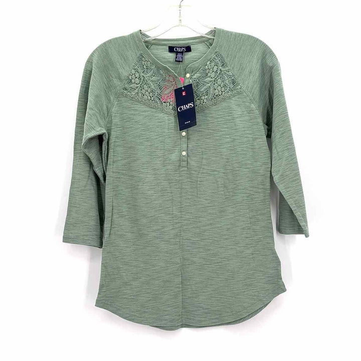 Size S CHAPS Sage Dress