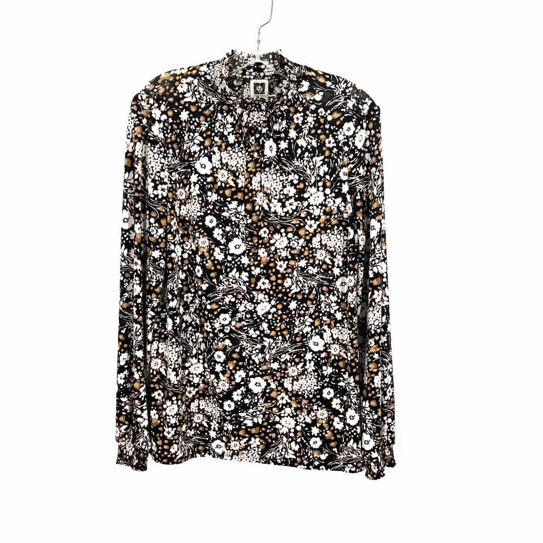 Size M Anne Klein Black Shirt