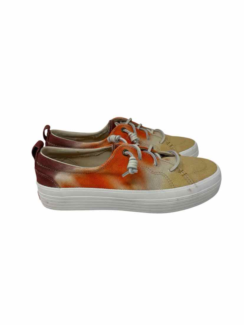 Shoe Size 6 Sperry Orange Sneakers