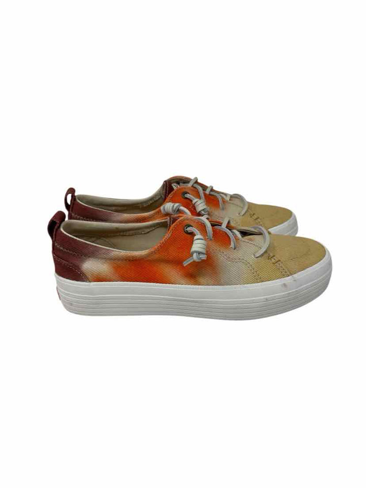 Shoe Size 6 Sperry Orange Sneakers
