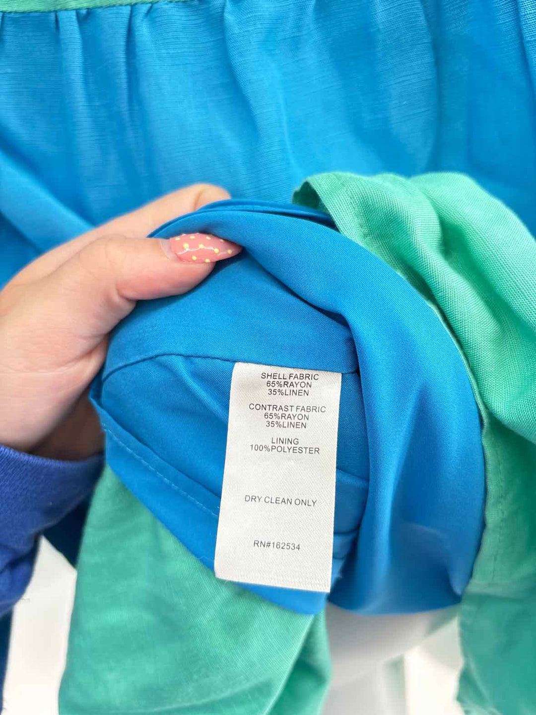 Size S EMILY MCCARTHY Blue Dress
