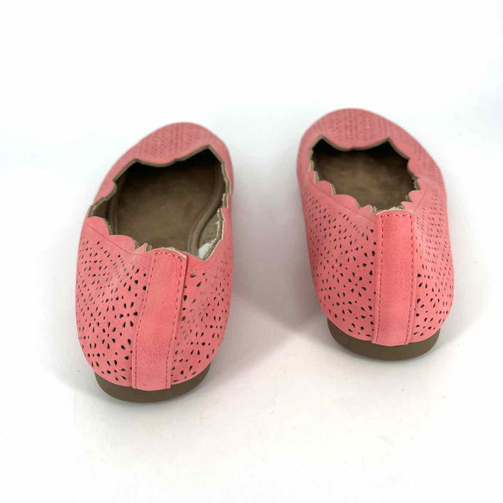 Shoe Size 10 Coral Flats