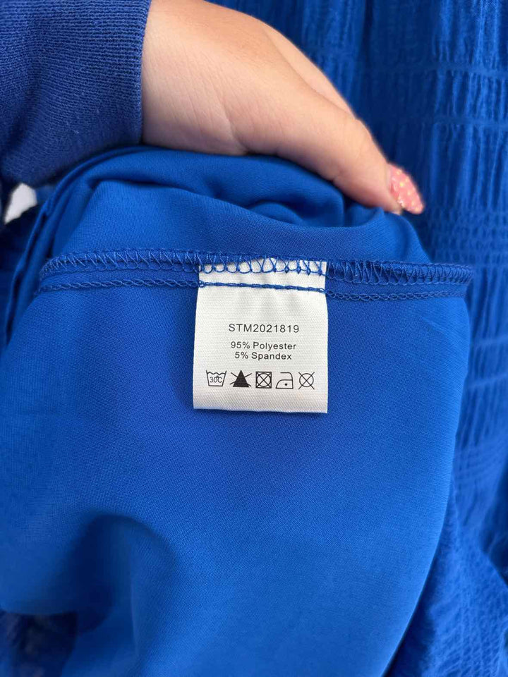 Size M Blue Dress