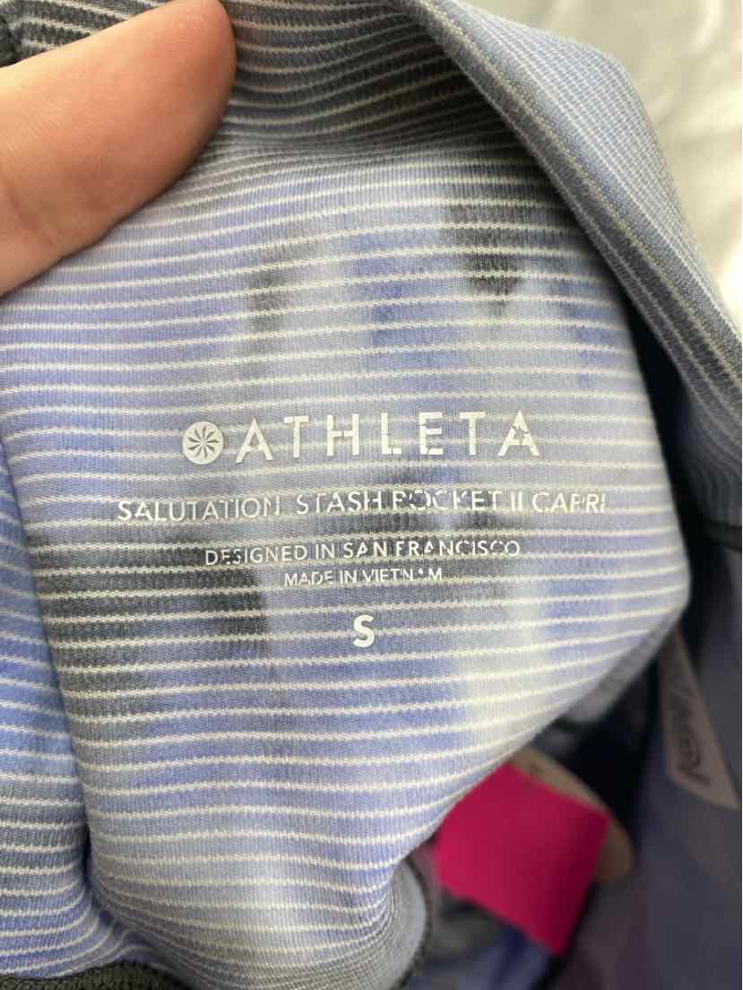 Size S Athleta Blue Print Pants