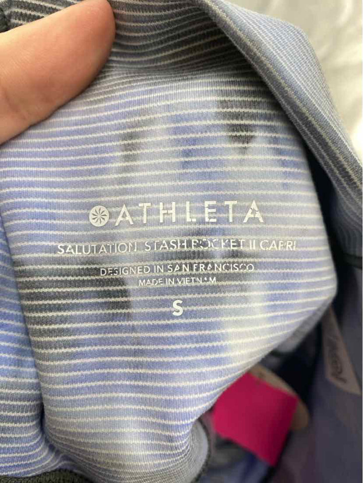 Size S Athleta Blue Print Pants