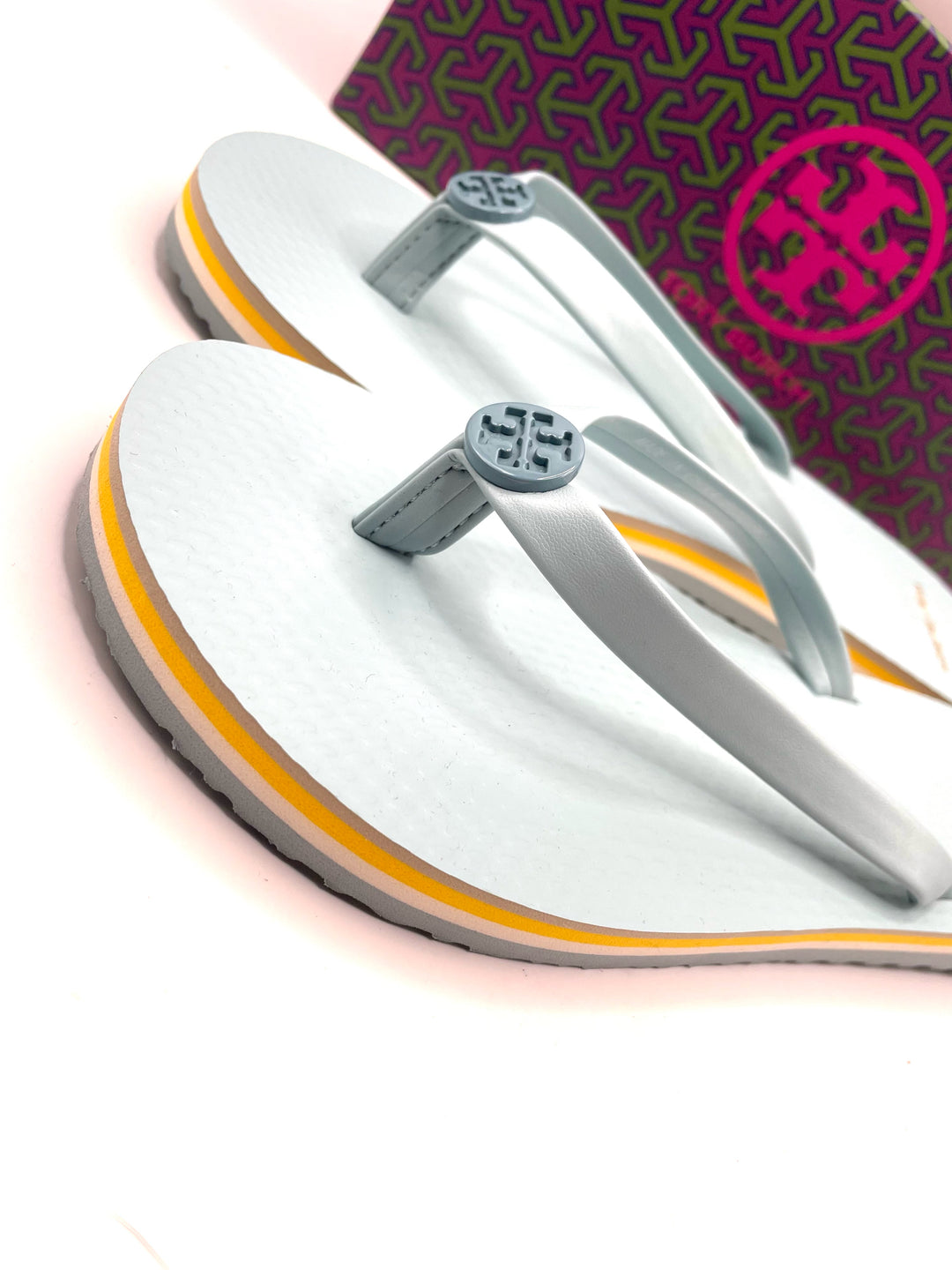 Shoe Size 8 Tory Burch Blue Sandals