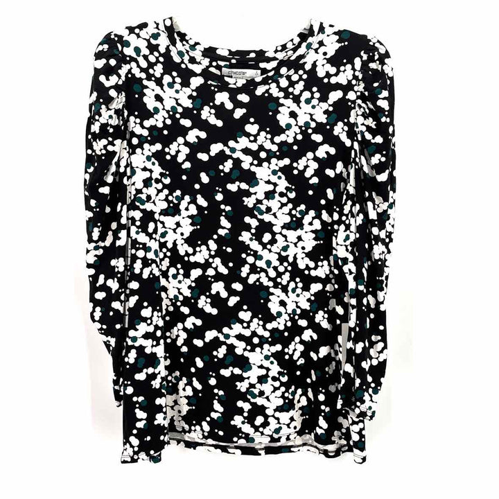 Size L Chico's Black Shirt