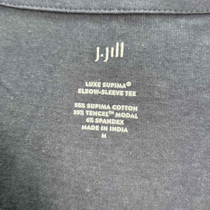 Size M J JILL Navy Shirt