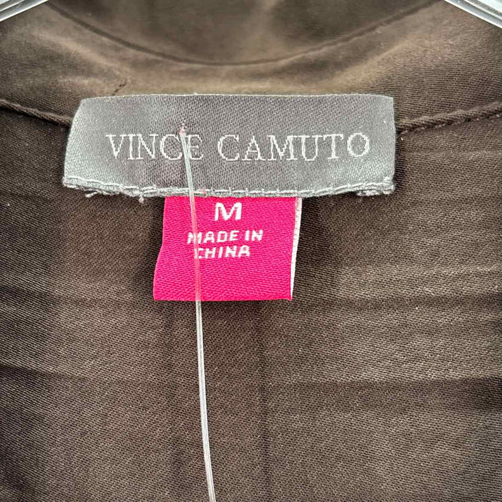 Size M Vince Camuto Brown Shirt