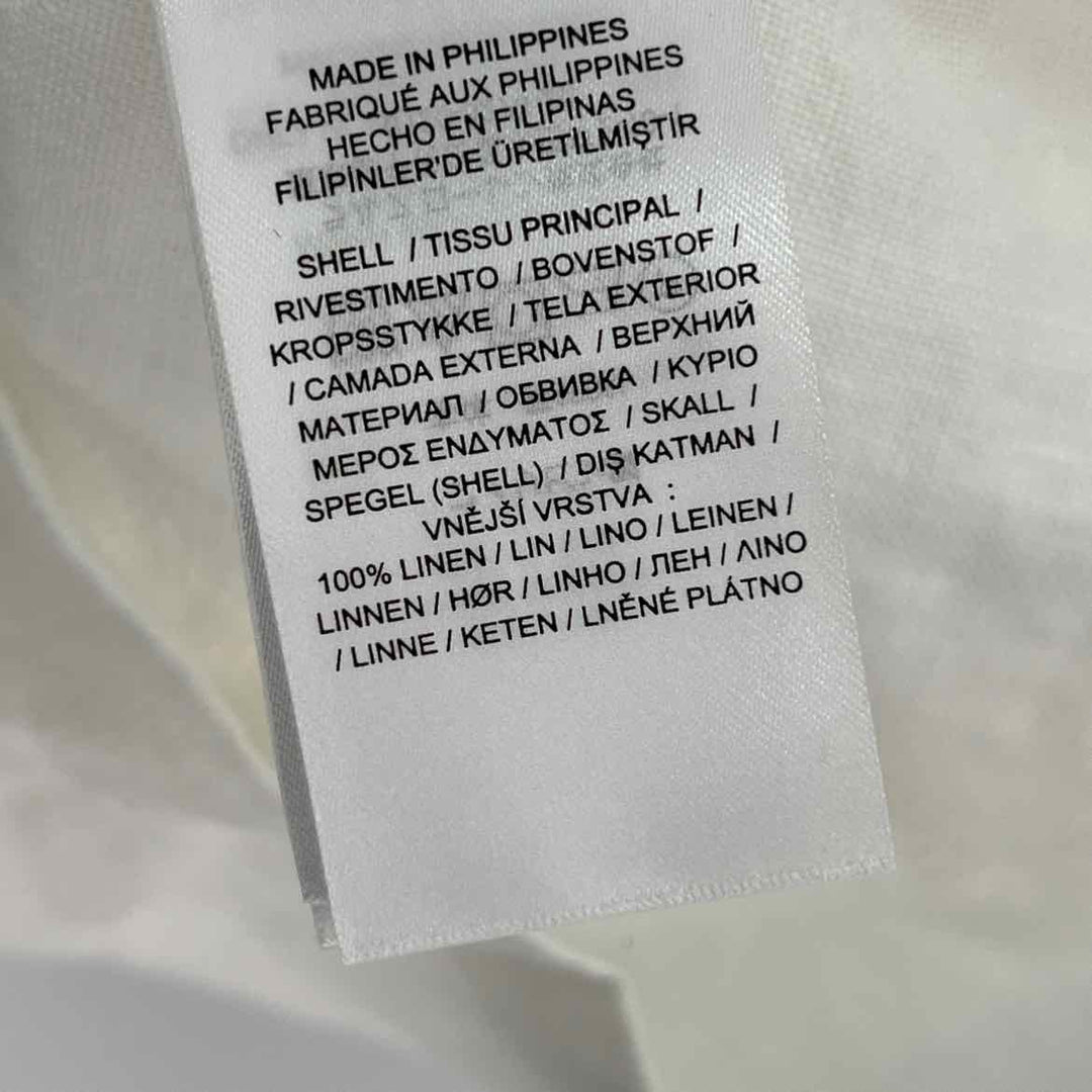 Size 8 RALPH LAUREN White Linen Dress