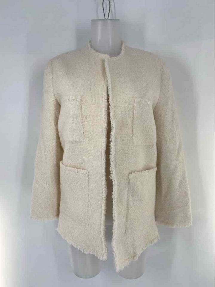 Size XS MNG Cream Jacket