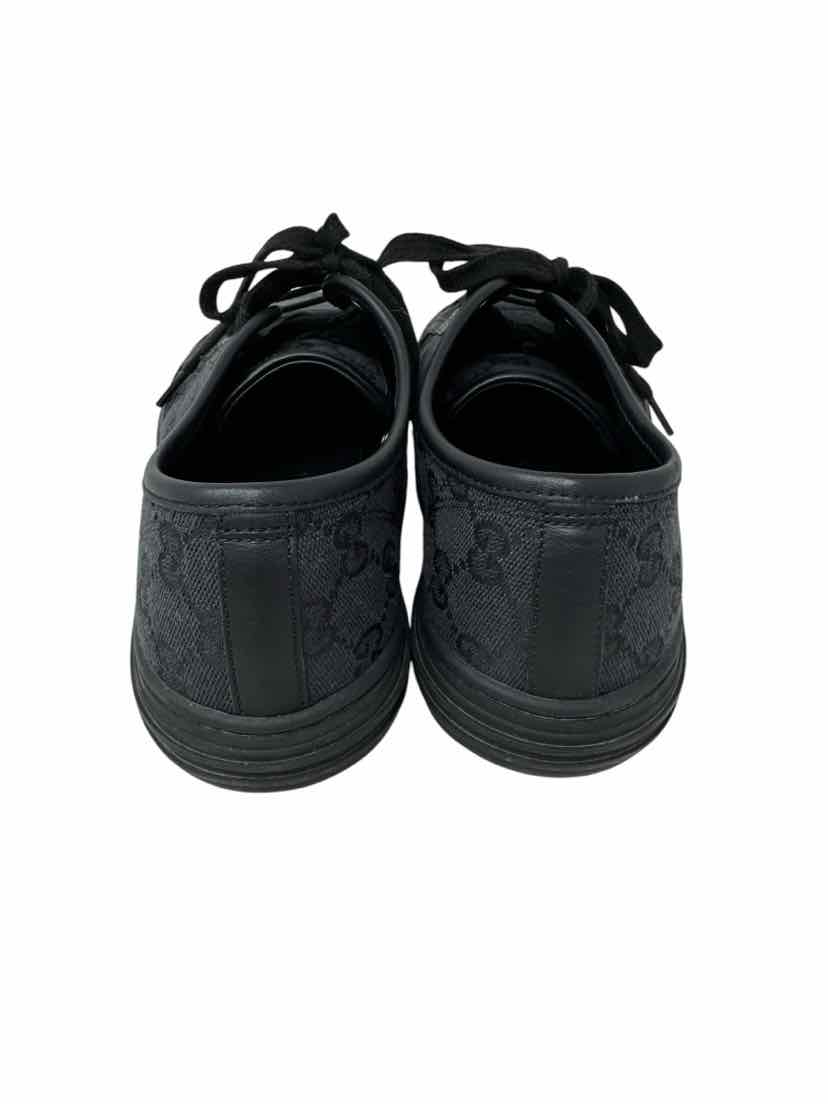 Shoe Size 39.5 Gucci Black Canvas Luxury - Sneakers