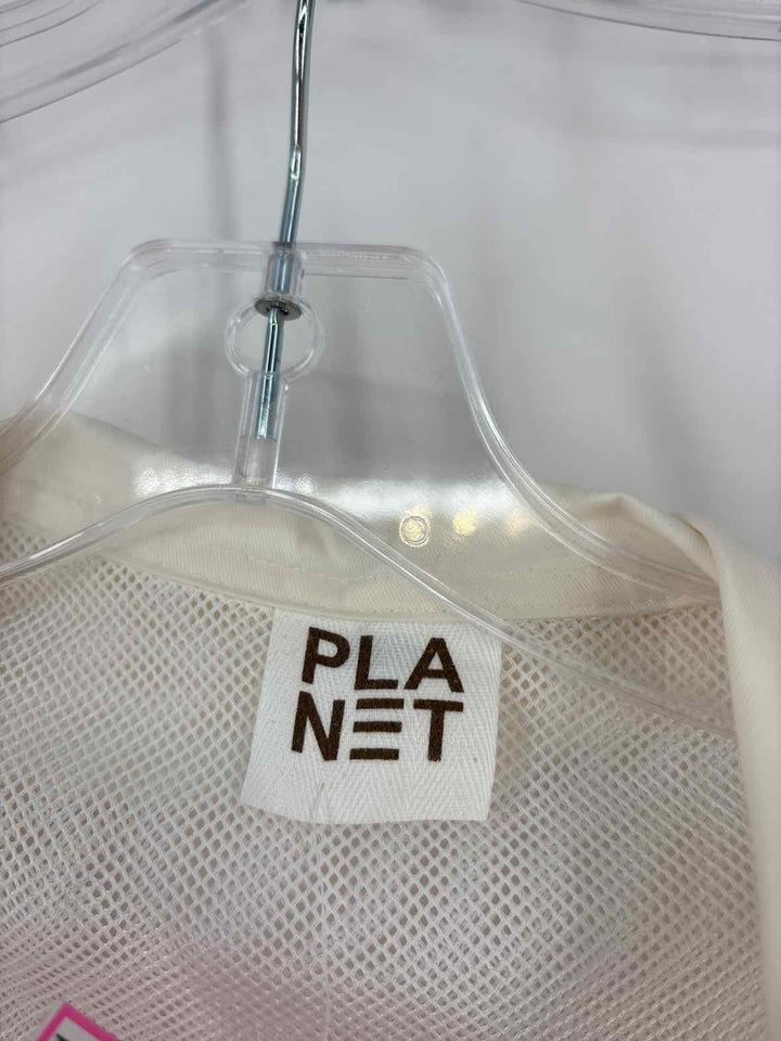 Size L PLANET Cream Jacket