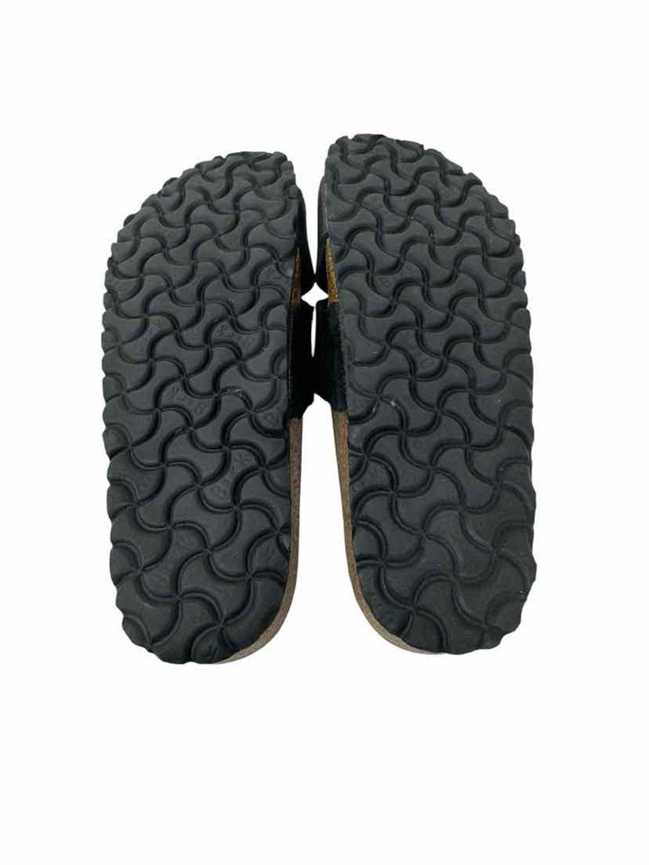 Shoe Size 39 Birkenstock Black Suede Sandals