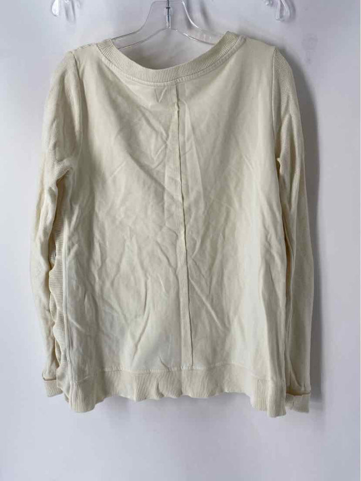 Size S Anthropologie Cream Sweater