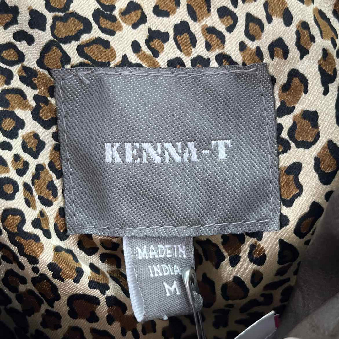 Size M Brown Leather Jacket
