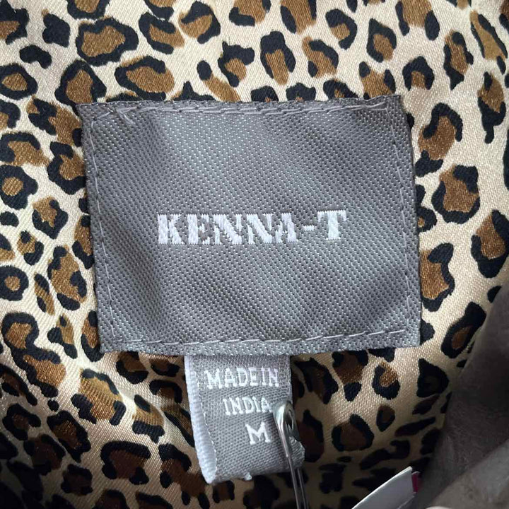 Size M Brown Leather Jacket