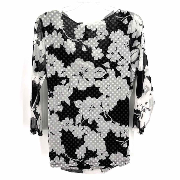 Size XL INC Black/White Shirt