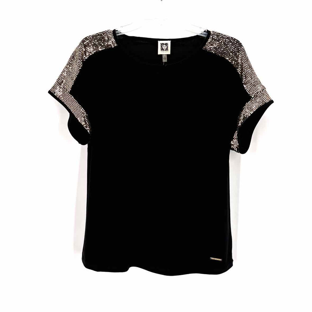 Size M Anne Klein Black Shirt