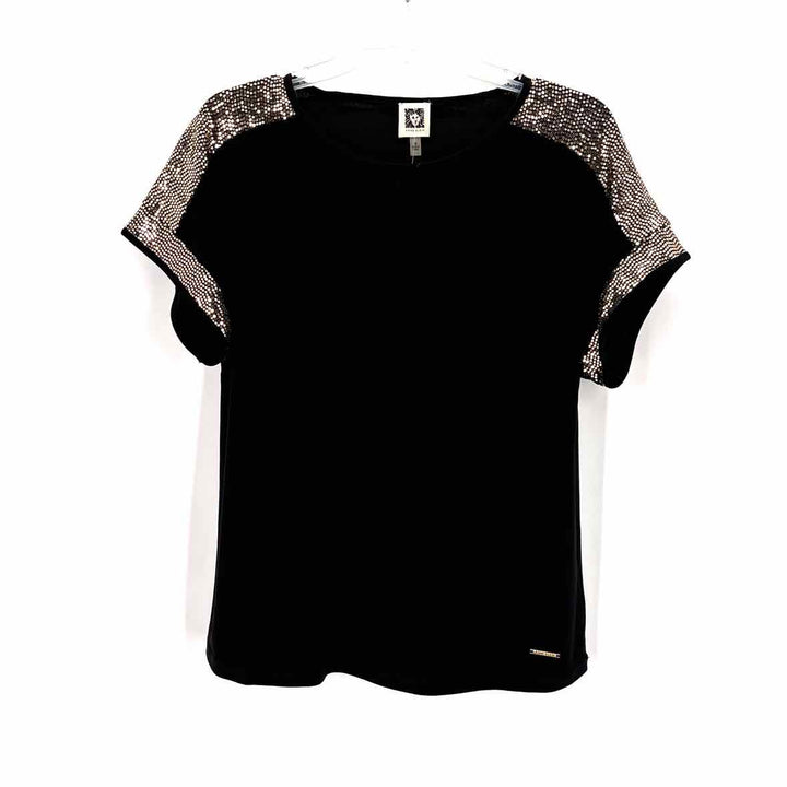 Size M Anne Klein Black Shirt